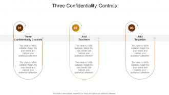 Three Confidentiality Controls In Powerpoint And Google Slides Cpb