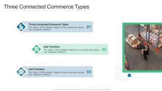 Three Connected Commerce Types In Powerpoint And Google Slides Cpb