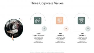 Three Corporate Values In Powerpoint And Google Slides Cpb