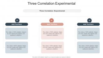 Three Correlation Experimental In Powerpoint And Google Slides Cpb