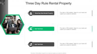 Three Day Rule Rental Property In Powerpoint And Google Slides Cpb