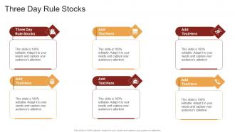 Three Day Rule Stocks In Powerpoint And Google Slides Cpb