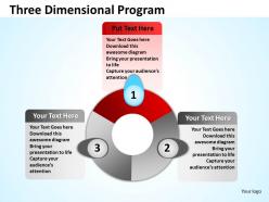 Three dimensional program 9