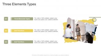 Three Elements Types In Powerpoint And Google Slides Cpb