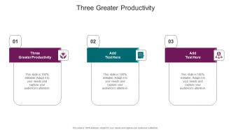 Three Greater Productivity In Powerpoint And Google Slides Cpb