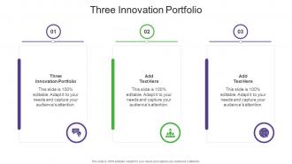 Three Innovation Portfolio In Powerpoint And Google Slides Cpb