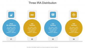 Three Ira Distribution In Powerpoint And Google Slides Cpb