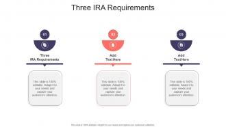 Three IRA Requirements In Powerpoint And Google Slides Cpb