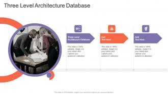 Three Level Architecture Database In Powerpoint And Google Slides Cpb