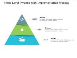 Three Level Pyramid With Implementation Process