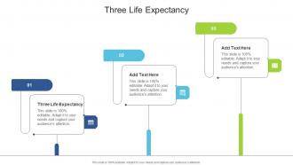 Three Life Expectancy In Powerpoint And Google Slides Cpb