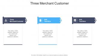 Three Merchant Customer In Powerpoint And Google Slides Cpb