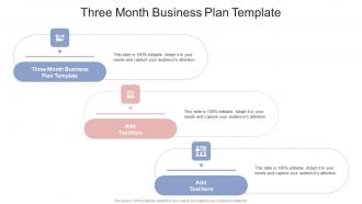 Three Month Business Plan Template In Powerpoint And Google Slides Cpb