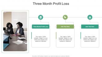 Three Month Profit Loss In Powerpoint And Google Slides Cpb