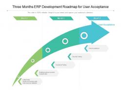 Three months erp development roadmap for user acceptance