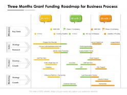 Three months grant funding roadmap for business process