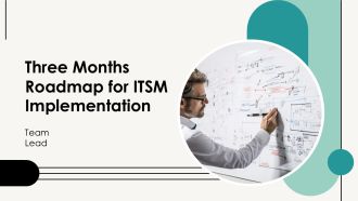 Three Months Roadmap For ITSM Implementation PPT Structure AT
