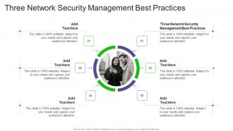 Three Network Security Management Best Practices In Powerpoint And Google Slides Cpb