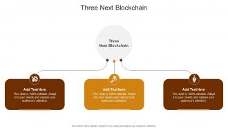 Three Next Blockchain In Powerpoint And Google Slides Cpb