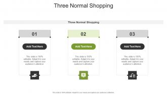 Three Normal Shopping In Powerpoint And Google Slides Cpb