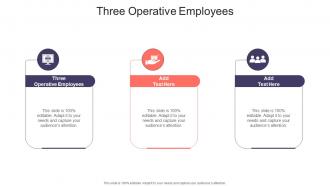 Three Operative Employees In Powerpoint And Google Slides Cpb