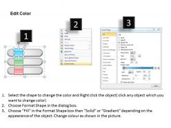 Three options diagram powerpoint template slide