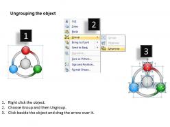 Three outlined flow elements 8