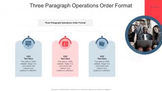 Three Paragraph Operations Order Format In Powerpoint And Google Slides Cpb