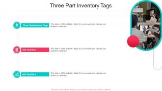Three Part Inventory Tags In Powerpoint And Google Slides Cpb
