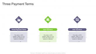 Three Payment Terms In Powerpoint And Google Slides Cpb