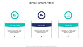 Three Percent Attack In Powerpoint And Google Slides Cpb