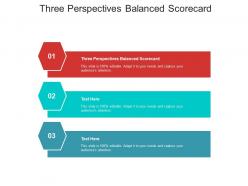 Three perspectives balanced scorecard ppt powerpoint presentation portfolio graphics design cpb