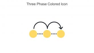 Three Phase Colored Icon In Powerpoint Pptx Png And Editable Eps Format
