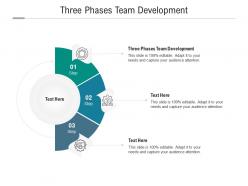 Three phases team development ppt powerpoint presentation inspiration designs download cpb