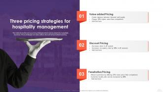 Three Pricing Strategies For Hospitality Management