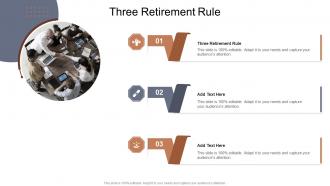 Three Retirement Rule In Powerpoint And Google Slides Cpb