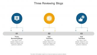 Three Reviewing Blogs In Powerpoint And Google Slides Cpb