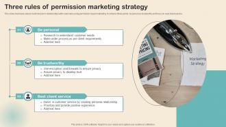 Three Rules Of Permission Marketing Strategy