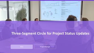 Three Segment Circle For Project Status Updates PPT Summary AT Three Segment Circle For Project Status Updates PPT Summary AT
