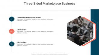 Three Sided Marketplace Business In Powerpoint And Google Slides Cpb