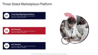 Three Sided Marketplace Platform In Powerpoint And Google Slides Cpb