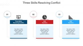 Three Skills Resolving Conflict In Powerpoint And Google Slides Cpb