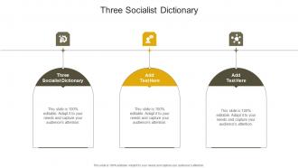 Three Socialist Dictionary In Powerpoint And Google Slides Cpb