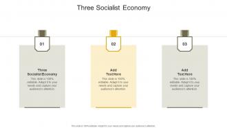 Three Socialist Economy In Powerpoint And Google Slides Cpb