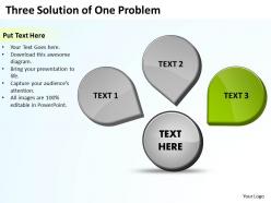 Three solution of one problem 9