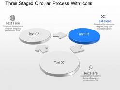 1670307 style circular loop 3 piece powerpoint presentation diagram infographic slide