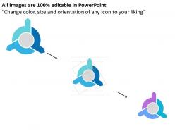 84940419 style circular loop 3 piece powerpoint presentation diagram infographic slide
