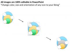 53350355 style cluster concentric 3 piece powerpoint presentation diagram infographic slide