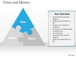 91866505 style essentials 1 our vision 3 piece powerpoint presentation diagram infographic slide