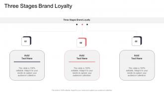 Three Stages Brand Loyalty In Powerpoint And Google Slides Cpb